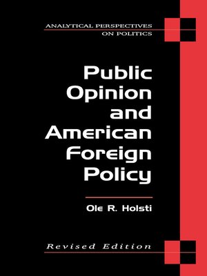 cover image of Public Opinion and American Foreign Policy, Revised Edition